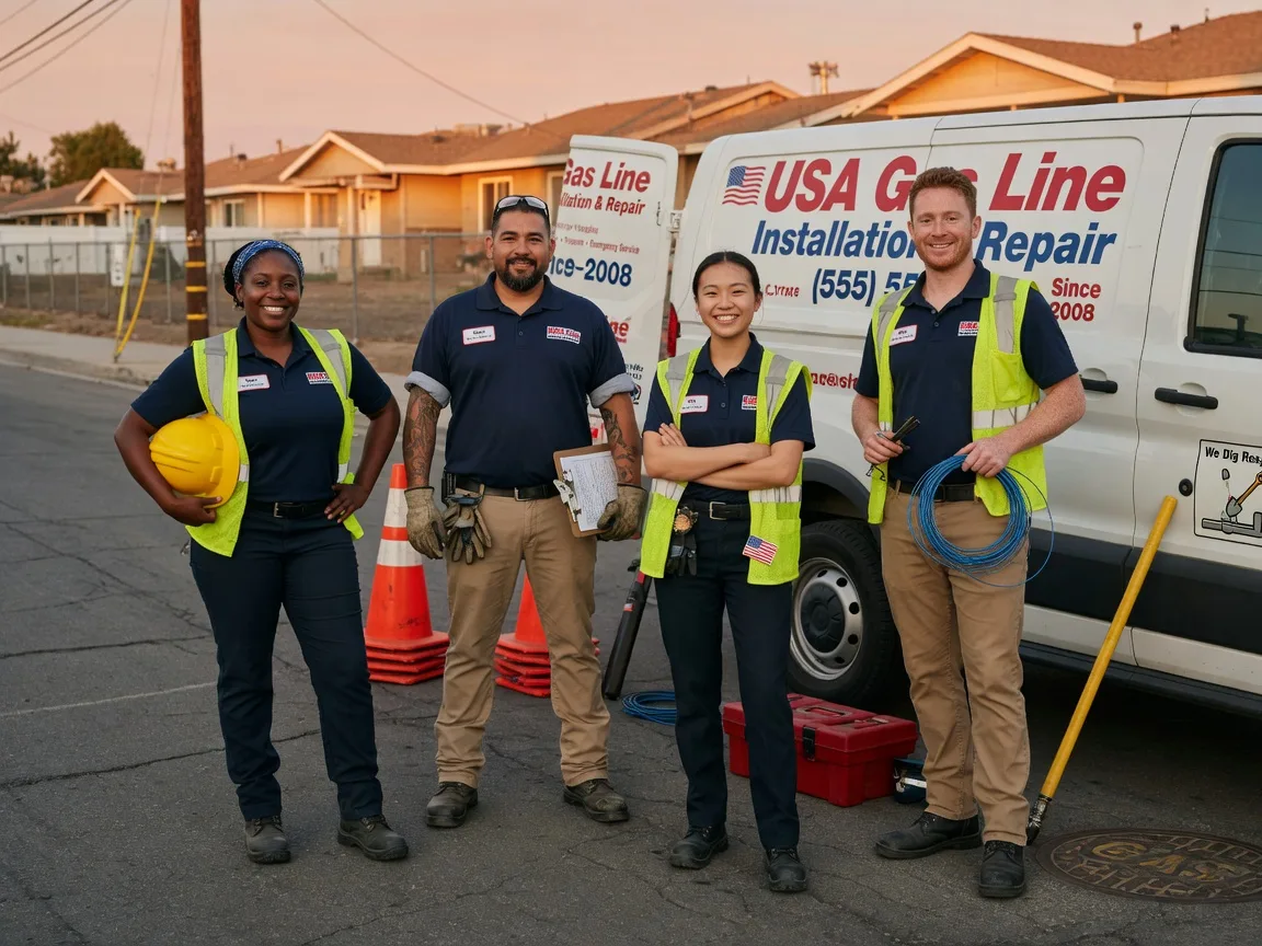 Gas Line Installation company in Otisco, IN